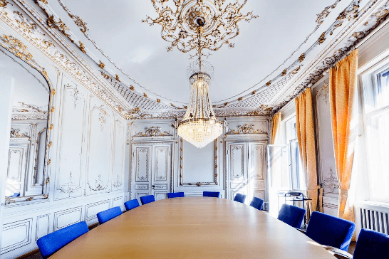 Interior with original details